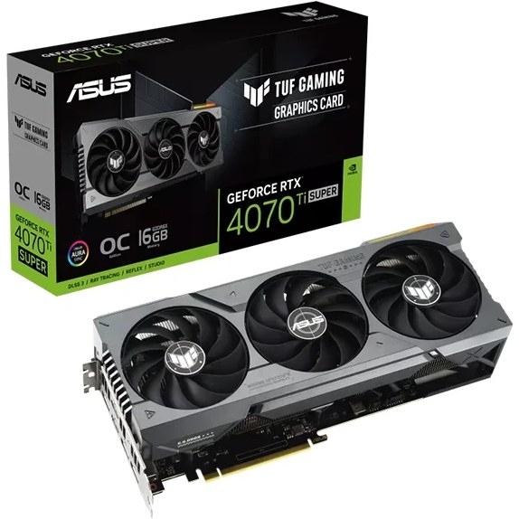 کارت گرافیک ایسوس مدل TUF Gaming GeForce RTX™ 4070 Ti SUPER 16GB GDDR6X OC Edition