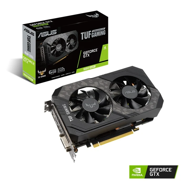 کارت گرافیک  ایسوس مدل TUF Gaming GeForce GTX 1660 Super 6GB