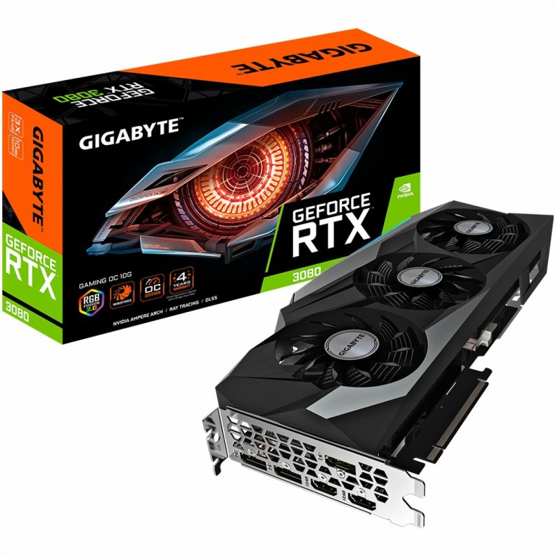 کارت گرافیک گیگابایت Gigabyte RTX 3080 GAMING 10G