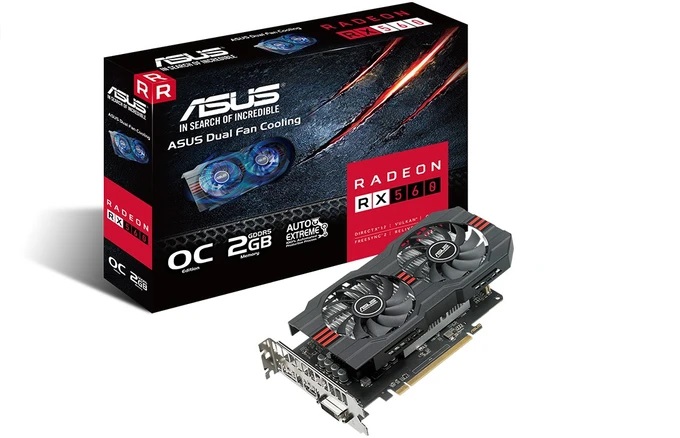 کارت گرافیک ایسوس مدل RX560-O2G
