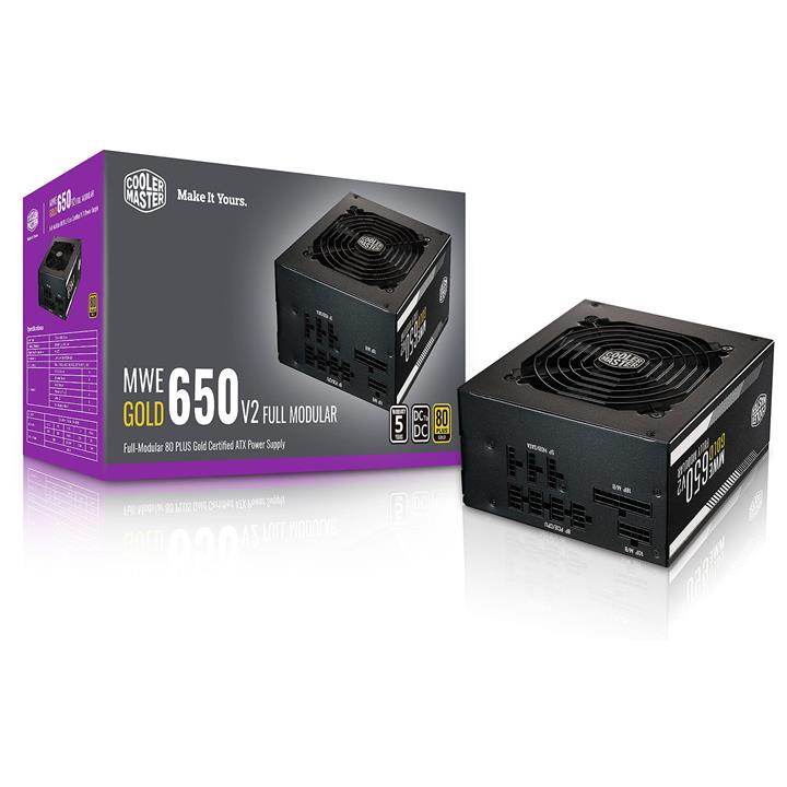 پاور کولر مستر MWE Gold 650 Full Modular