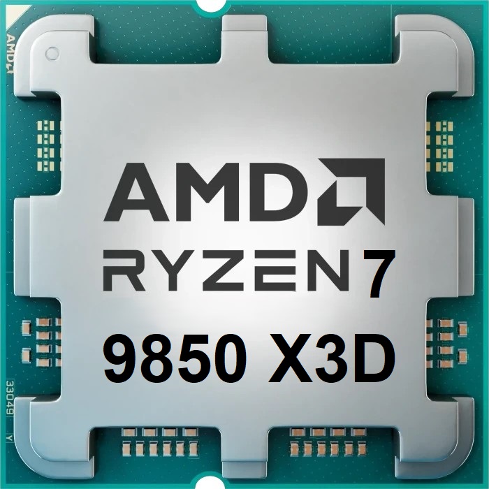 پردازنده AMD Ryzen 7 9850X3D