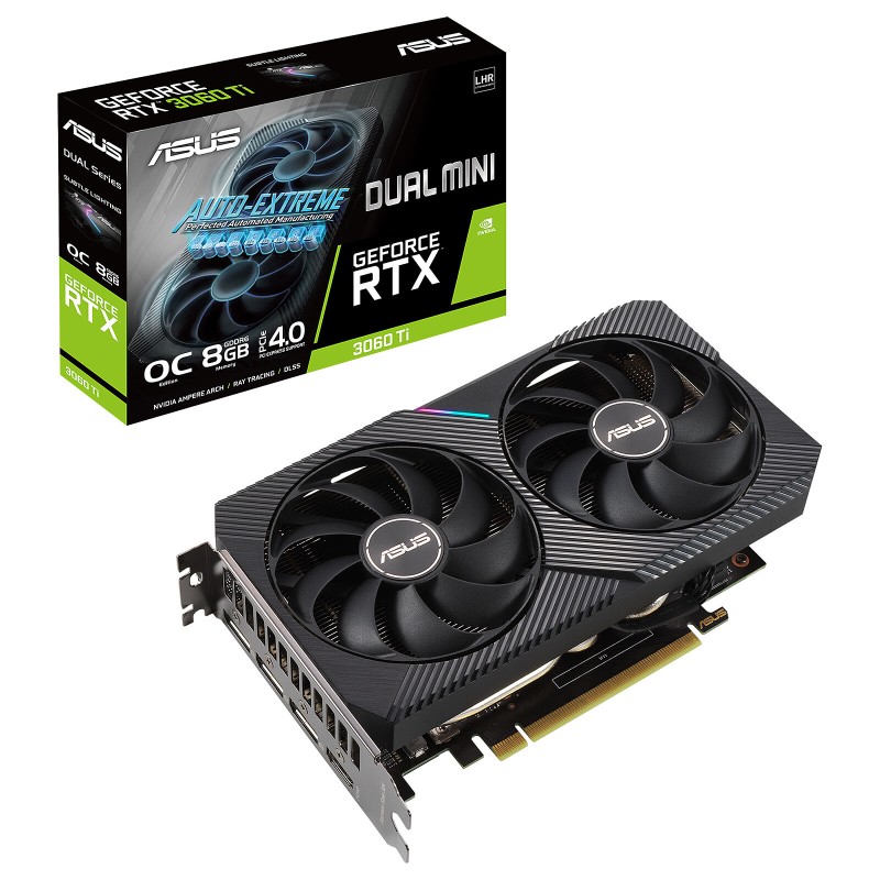 کارت گرافیک ایسوس مدل  RTX3060TI DUAL MINI