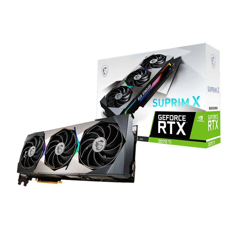 کارت گرافیک ام اس آی مدل MSI RTX 3070TI SUPRIM X