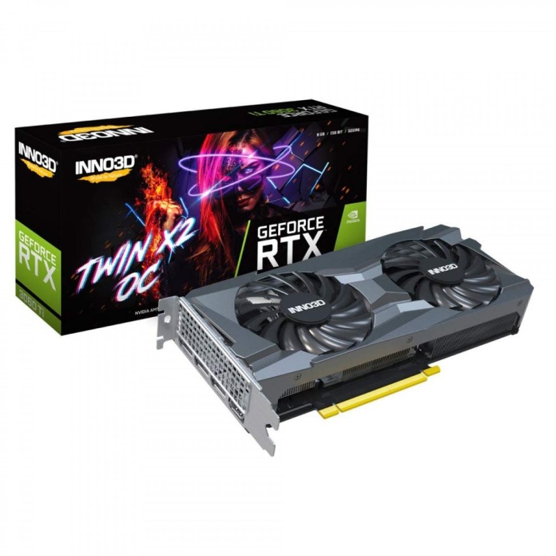 کارت گرافیک Inno3D RTX 3060 Ti Twin X2 8GB