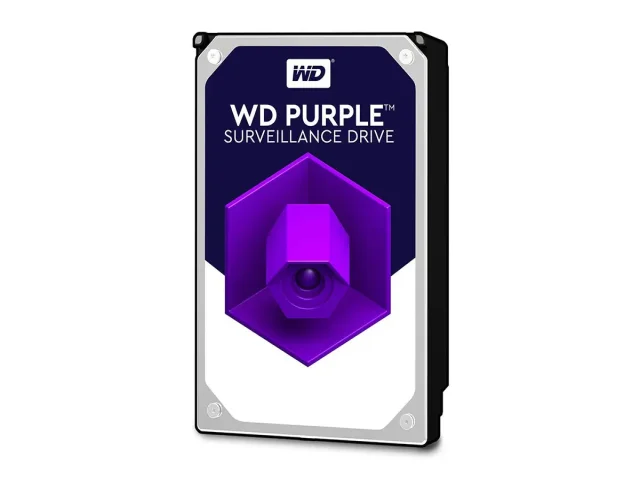 هارددیسک اینترنال 4ترابایت وسترن دیجیتال مدل Purple WD40PURZ (استوک)