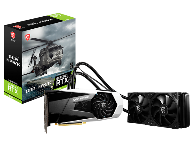 کارت گرافیک استوک ام اس آی مدل Msi 3080 Sea Hawk 10 Gb