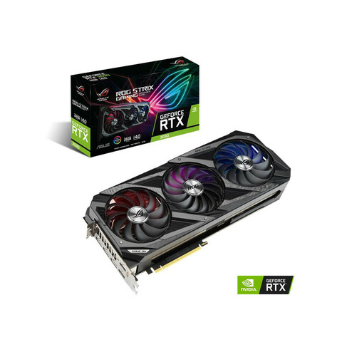 کارت گرافیک ایسوس مدل  RTX 3090 ROG STRIX O24G GAMING