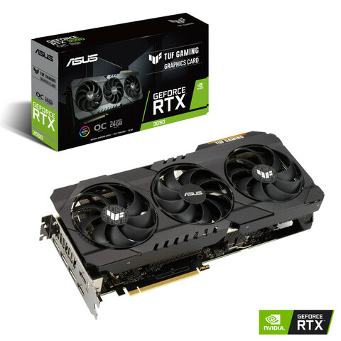 کارت گرافیک ایسوس مدل TUF RTX3090 O24G GAMING