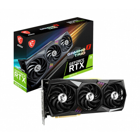 کارت گرافیک ام اس آی مدل GeForce RTX 3070 Ti GAMING X TRIO 8G
