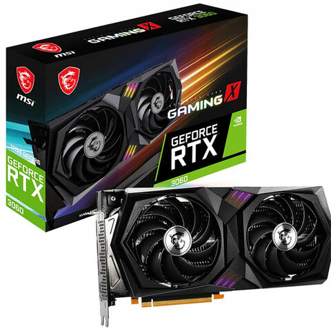 کارت گرافیک ام اس آی مدل GeForce RTX 3060 GAMING X 12G