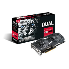 کارت گرافیک ایسوس مدل DUAL RX580 8G (استوک)