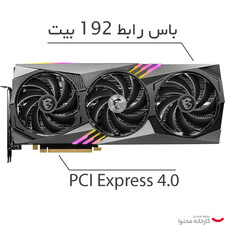 کارت گرافیک ام اس آی مدل RTX 4070 MSI GAMING X TRIO 12GB