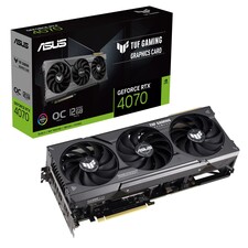 کارت گرافیک ایسوس مدل ASUS TUF Gaming GeForce RTX 4070 12GB GDDR6X OC Edition