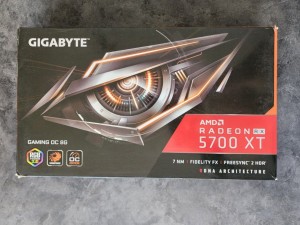 کارت گرافیک گیگابایت مدل Gigabyte RX5700XT Gaming 8Gb (استوک)