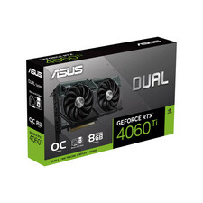 کارت گرافیک ایسوس مدل ASUS Dual GeForce RTX™ 4060 Ti SSD OC Edition 8GB GDDR6