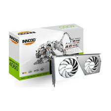 کارت گرافیک اینو تیری دی مدل GeForce RTX 4060 TWIN X2 OC White