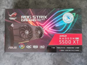 کارت گرافیک ایسوس مدل ASUS ROG STRIX RX5500XT O8G GAMING (استوک)