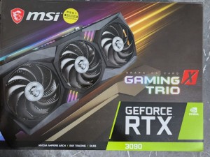 کارت گرافیک ام اس آی مدل GeForce RTX 3090 GAMING X TRIO 24G