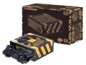 منبع تغذیه استوک  کامپیوتر گرین مدل GP650A-UK PLUS