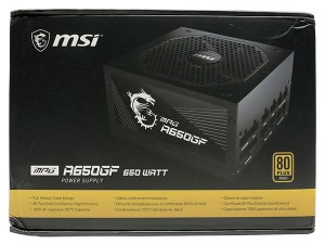 منبع تغذیه استوک  کامپیوتر ام اس آی مدل MPG A650GF