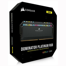 رم دسکتاپ DDR5 دو کاناله 5200 مگاهرتز CL40 کورسیر مدل Dominator Platinum RGB ظرفیت 64 گیگابایت