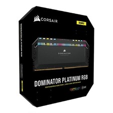 رم دسکتاپ DDR5 دو کاناله 6000 مگاهرتز CL30 کورسیر مدل Dominator Platinum RGB ظرفیت 64 گیگابایت