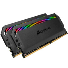 رم دسکتاپ DDR5 دو کاناله 6400 مگاهرتز CL32 کورسیر مدل Dominator Platinum RGB ظرفیت 32 گیگابایت