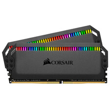 رم دسکتاپ DDR5 دو کاناله 6400 مگاهرتز CL32 کورسیر مدل Dominator Platinum RGB ظرفیت 32 گیگابایت