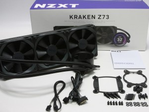 خنک کننده پردازنده ان زی ایکس تی مدل KRAKEN Z73 RGB WHITE