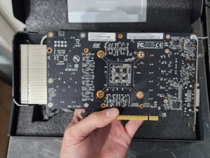 کارت گرافیک پلیت مدل GTX  1660 palit (استوک)