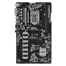 مادربرد استوک ازراک مدل H110 Pro BTC Plus Asrock DDR4