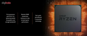 پردازنده مرکزی ای ام دی مدل Ryzen 5 3600x