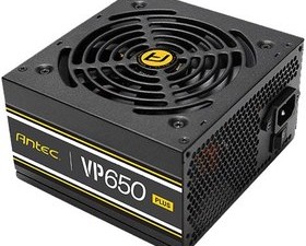 منبع تغذیه  نیمه ماژولار انتک مدل 650w Antec VP650 Gold(استوک)