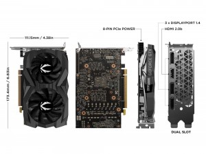 کارت گرافیک GTX 1660 Super Zotac 6GB (استوک)