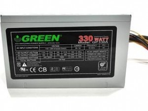منبع تغذیه گرین مدل GP330w-Green (استوک)