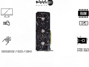 کارت گرافیک استوک ایکس اف ایکس مدل XFX Rx 590 GME 3F 8GB