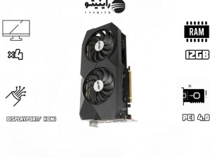 کارت گرافیک استوک RTX 3060 Asus Shark 12GB