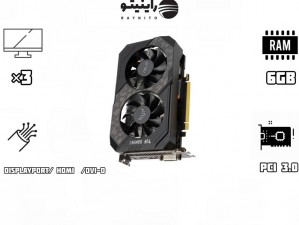 کارت گرافیک استوک ایسوس مدل TUF Gaming GeForce GTX 1660 Super 6GB