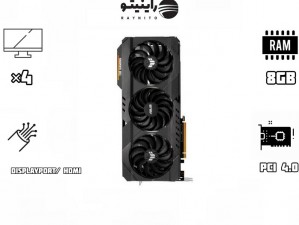 کارت گرافیک استوک ایسوس مدل ASUS TUF RTX 3060 Ti O8G V2 Gaming