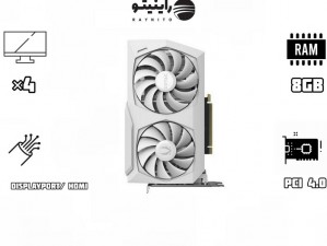 کارت گرافیک استوک زوتک مدل GAMING GeForce RTX 3070 8GB Twin Edge OC White Edition