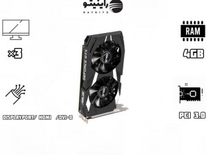 کارت گرافیک استوک GTX 1650 Asus Dual 4GB