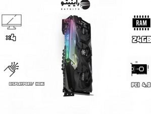 کارت گرافیک استوک Inno3d GeForce RTX 3090 iChill 4X 24GB