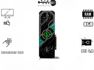 کارت گرافیک استوک پالیت مدل RTX 3070 GamingPro 8GB OC با ظرفیت 8 گیگابابت