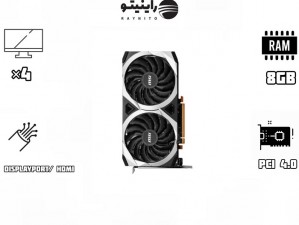 کارت گرافیک استوک ام اس آی مدل RX 6600 MSI Mech 8GB
