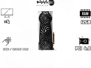 کارت گرافیک استوک سافایر مدل Sapphire RX6700XT Nitro+ 12Gb