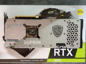 کارت گرافیک ام اس آی مدل MSI RTX 3070 SUPRIM X (استوک)