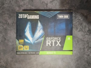 کارت گرافیک RTX 3060 Ti Zotac twin edge 8GB (استوک)