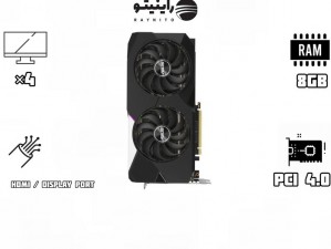 کارت گرافیک استوک ایسوس مدل ASUS DUAL RTX3070 O8G