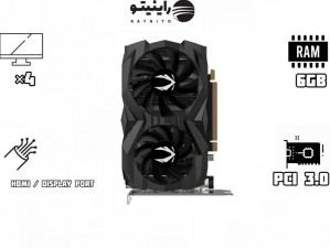 کارت گرافیک استوک ZOTAC GAMING GeForce GTX 1660 Ti 6GB GDDR6